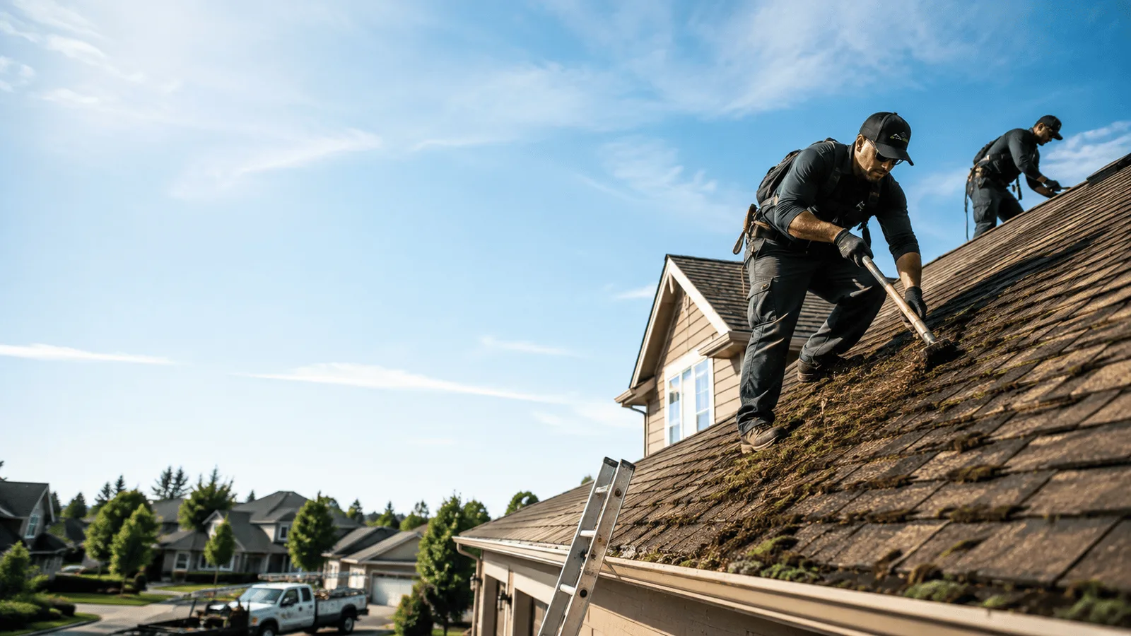 Roof Moss Removal in Ackerly, TX near me